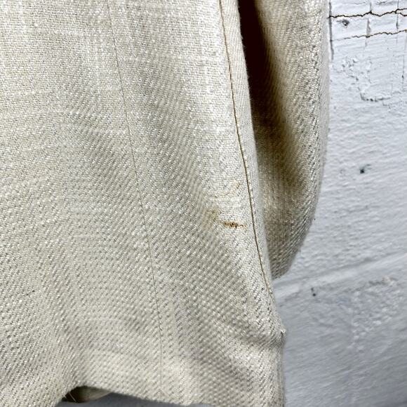 Levi Strauss Tailored Classics Vintage Cream Blazer – Classic Fit,‎ L - Picture 11 of 12